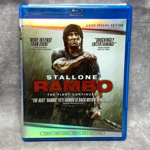 "Stallone First Blood" & "Stallone Rambo" Blu-Ray Set - Picture 5 of 7